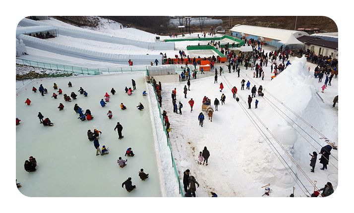 2026 청양알프스마을 겨울왕국 오픈 칠갑산 얼음분수축제