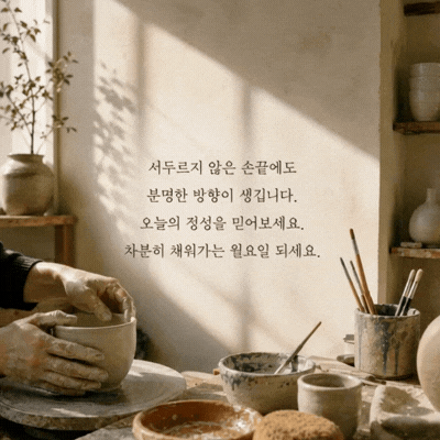 움직이는 월요일 아침 인사말 이미지 움짤 글귀 모음