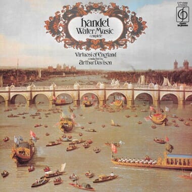 헨델 수중 음악 앨범