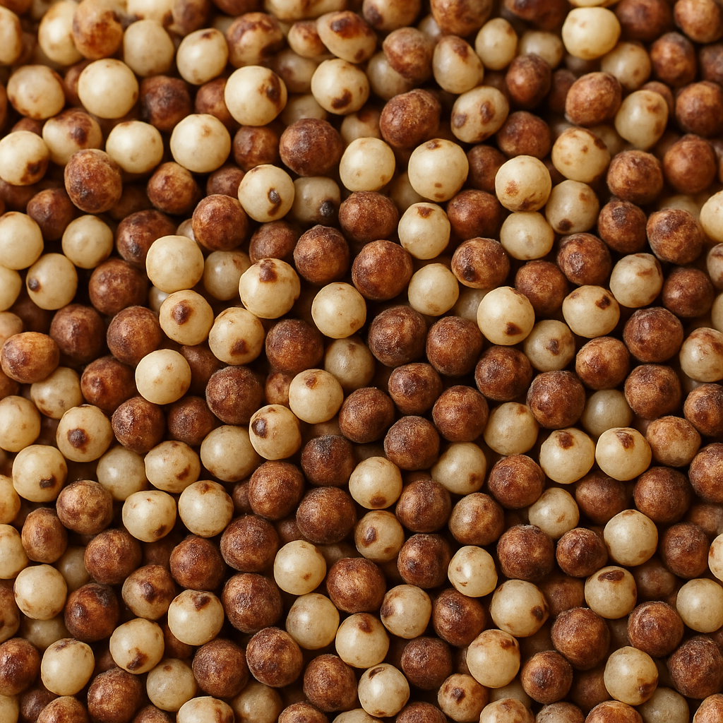 수수를 볶은모습 출처: 직접 제작 이미지 / AI 생성