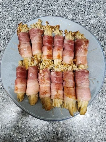 아이 버섯 먹이기 맛있게 레시피 팽이버섯 베이컨말이_20