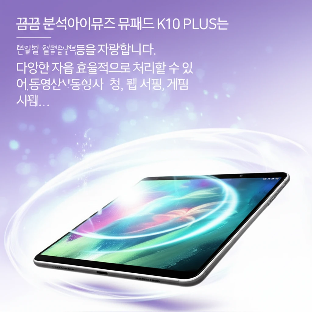 배터리 오래가는 태블릿? 아이뮤즈 K