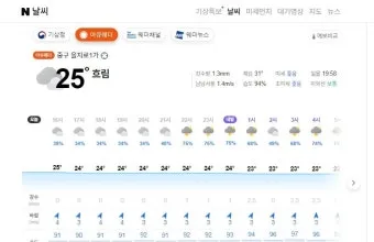 날씨 주간예보 전국 서울 4월 5월_7