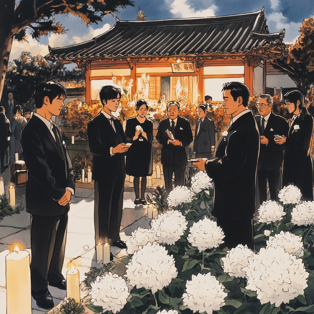 가족 장례식 꿈