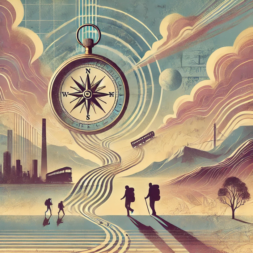 여행 추상적인 일러스트 사진