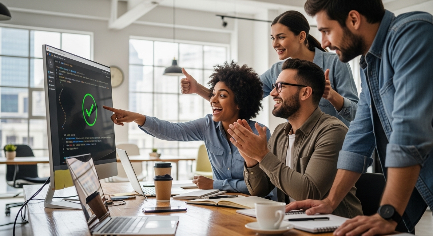 it 협업 성공 화면