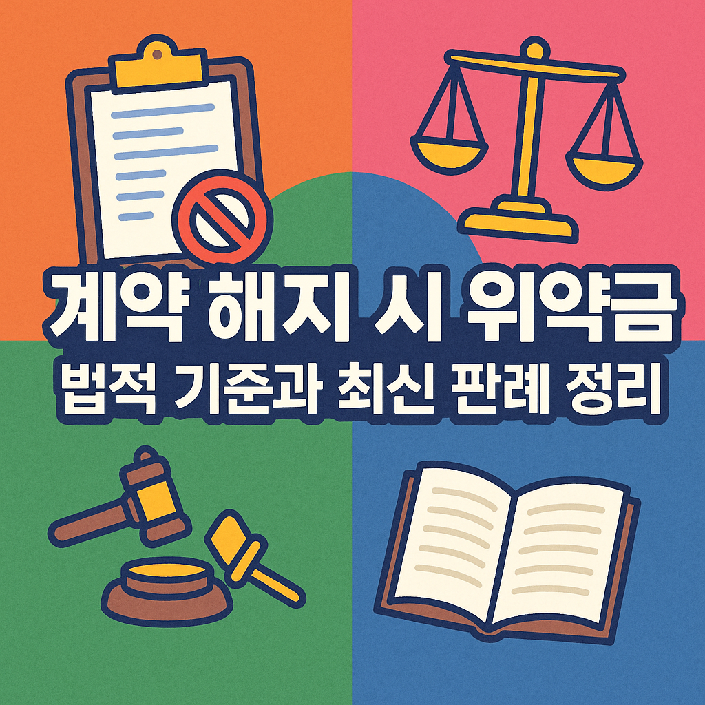 위약금을 반드시 내야 하는 경우와 그렇지 않은 경우