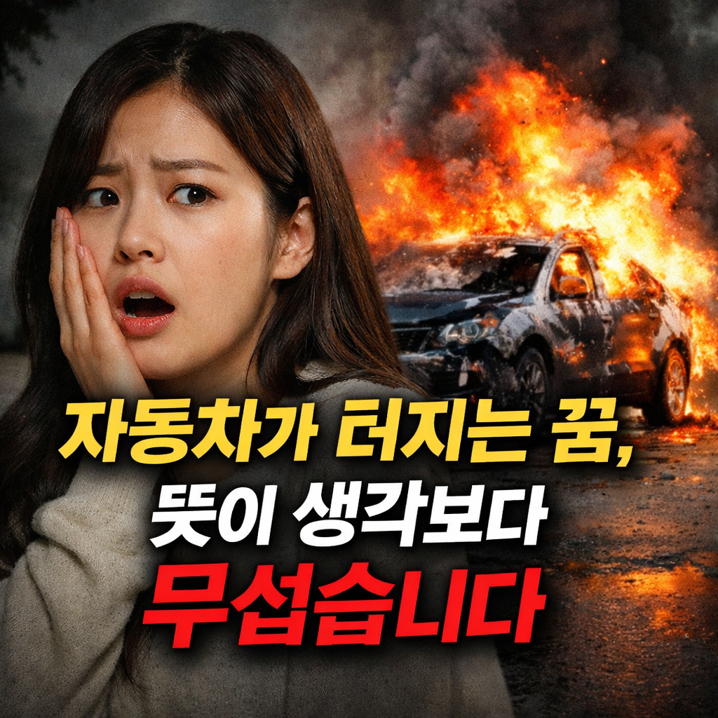 자동차가 폭발하는 꿈