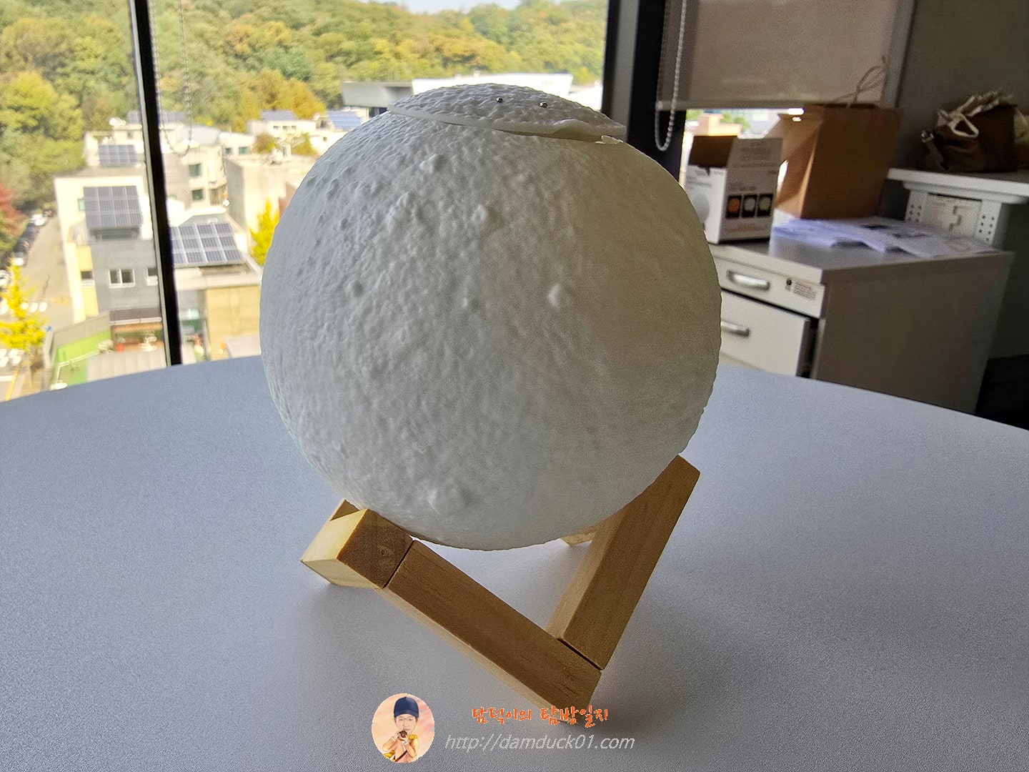 듀플렉스 보름달 무드등 가습기 DP-13MH