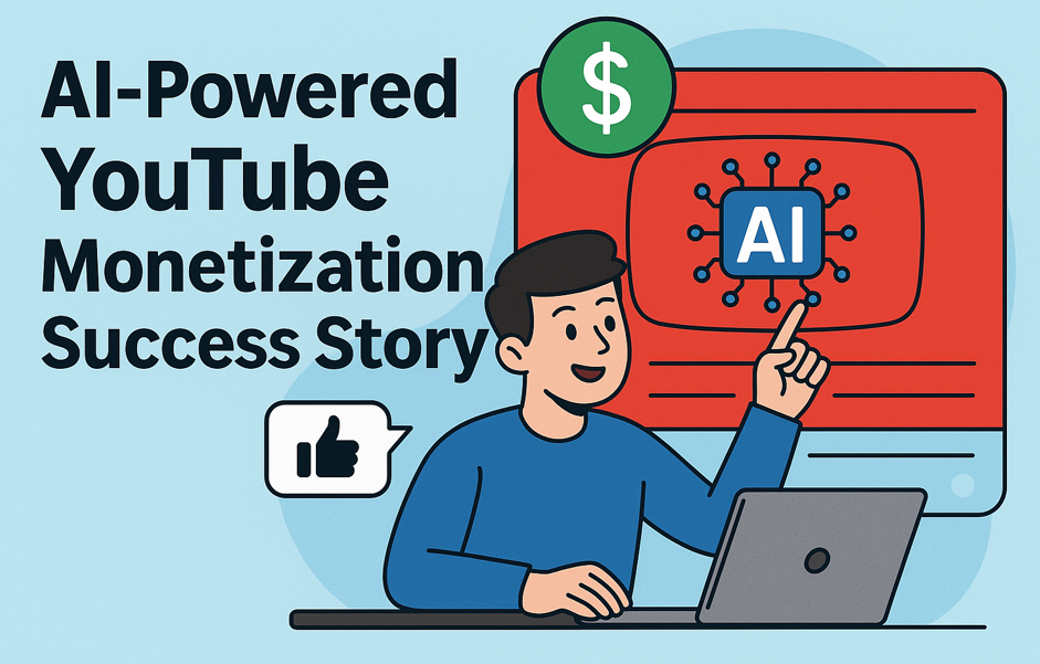 AI툴로 유튜브 수익화 이미지