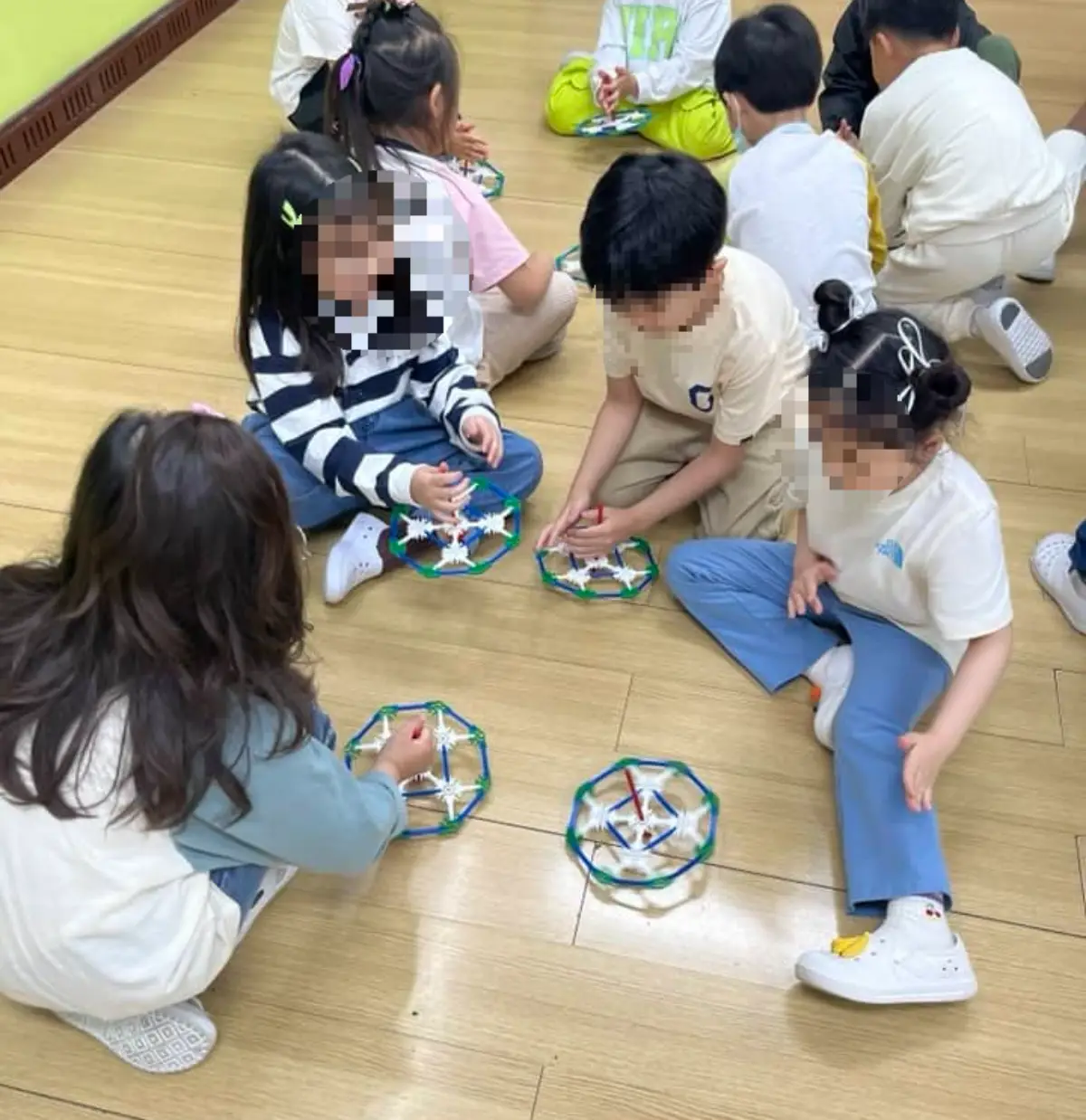 초등창의과학수업 팽이만들기