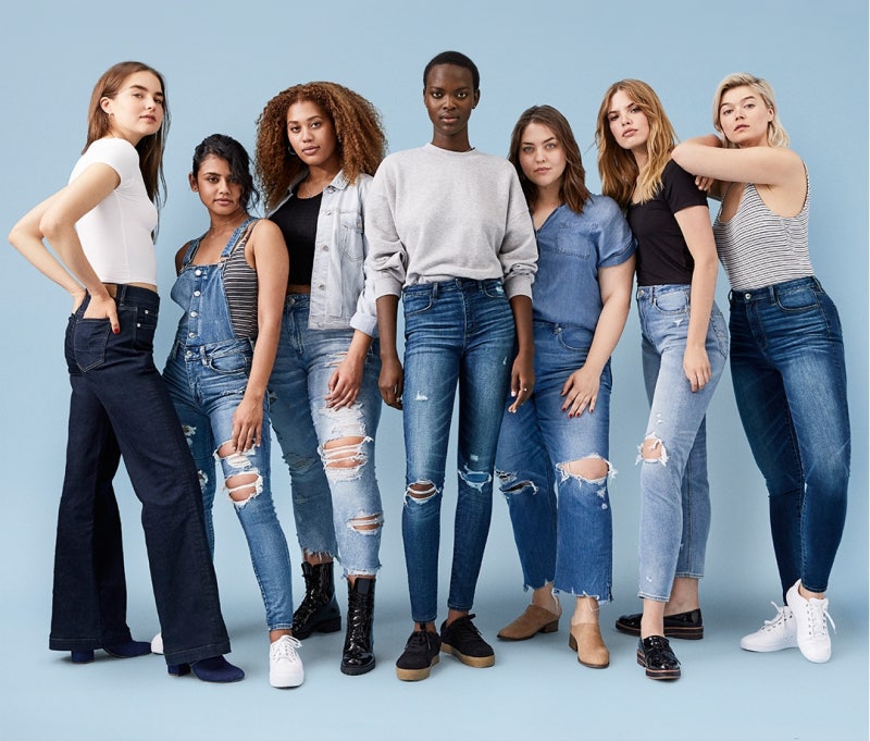 Fitting model diversity Source: American Eagle