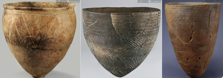 선사 시대 도자기 빗살무늬 토기