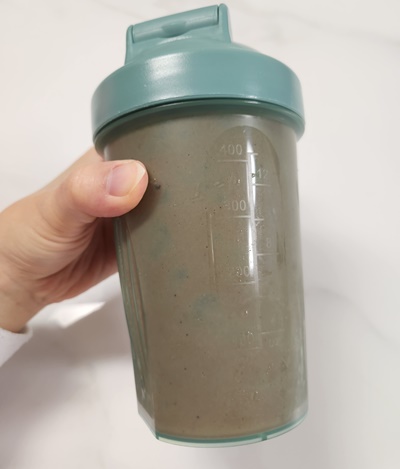 쉐이크베이비두유와섞은후