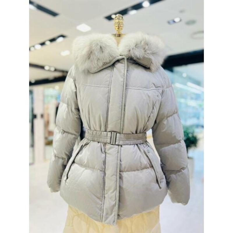 샤틴 벨티드 구스 패딩 S234S852