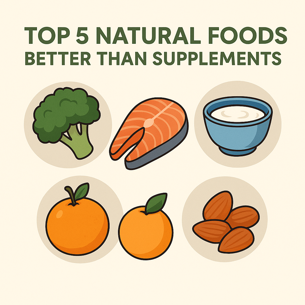 영양제보다 좋은 자연식품 TOP 5