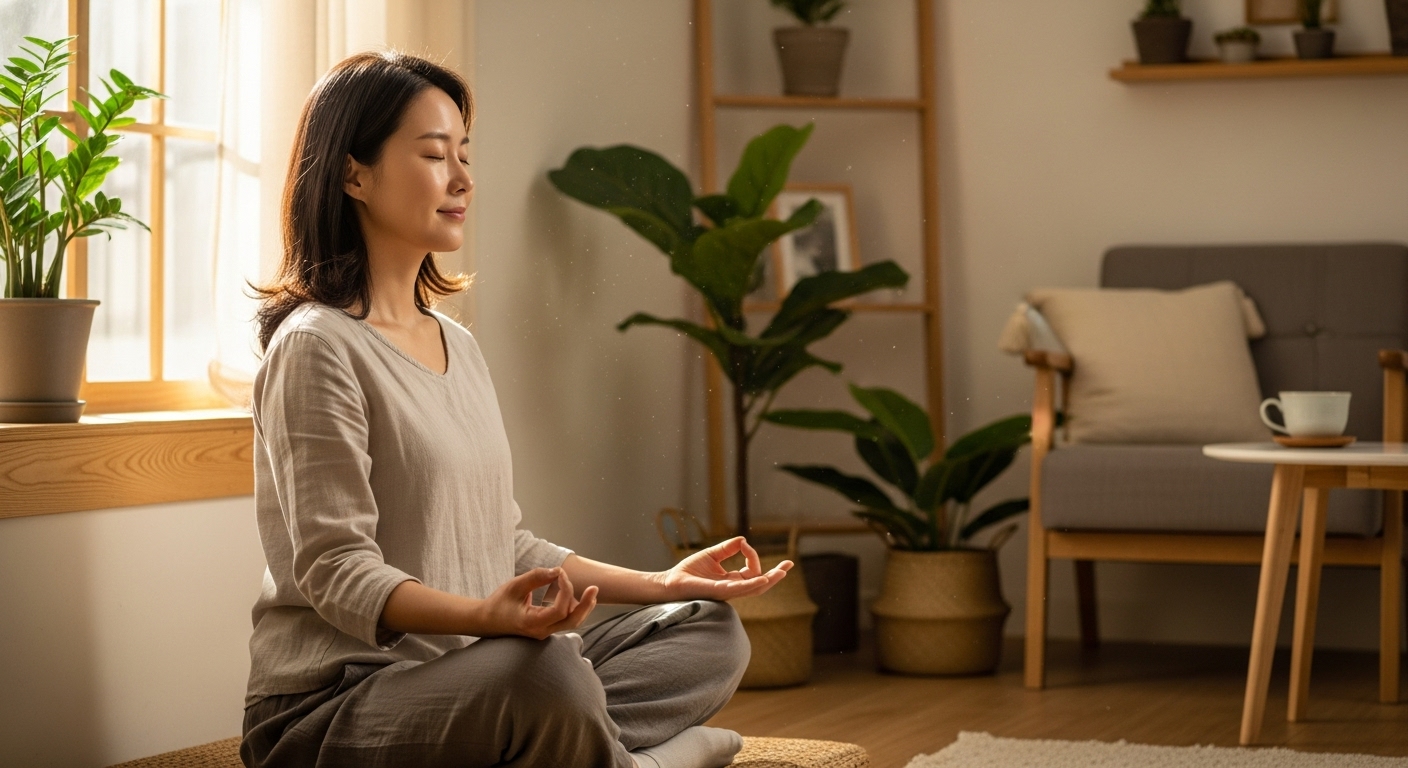 호흡법, 마음치유, 불면증 완화