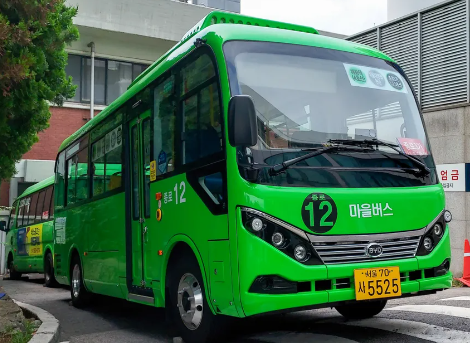 eBus-7, 서울 은수교통 종로12번 운행차량