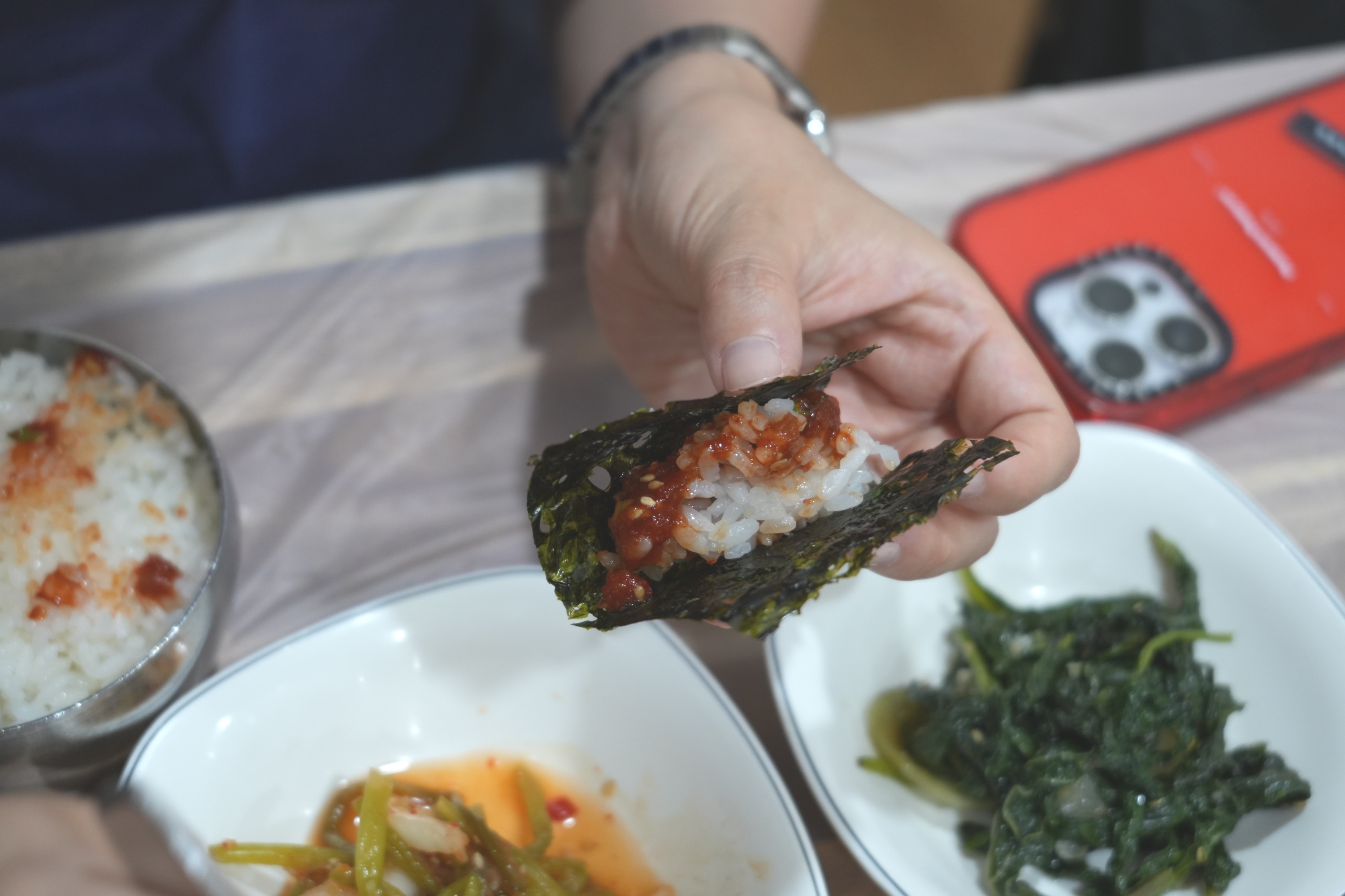 진도 이화식당 꽃게무침 맛집