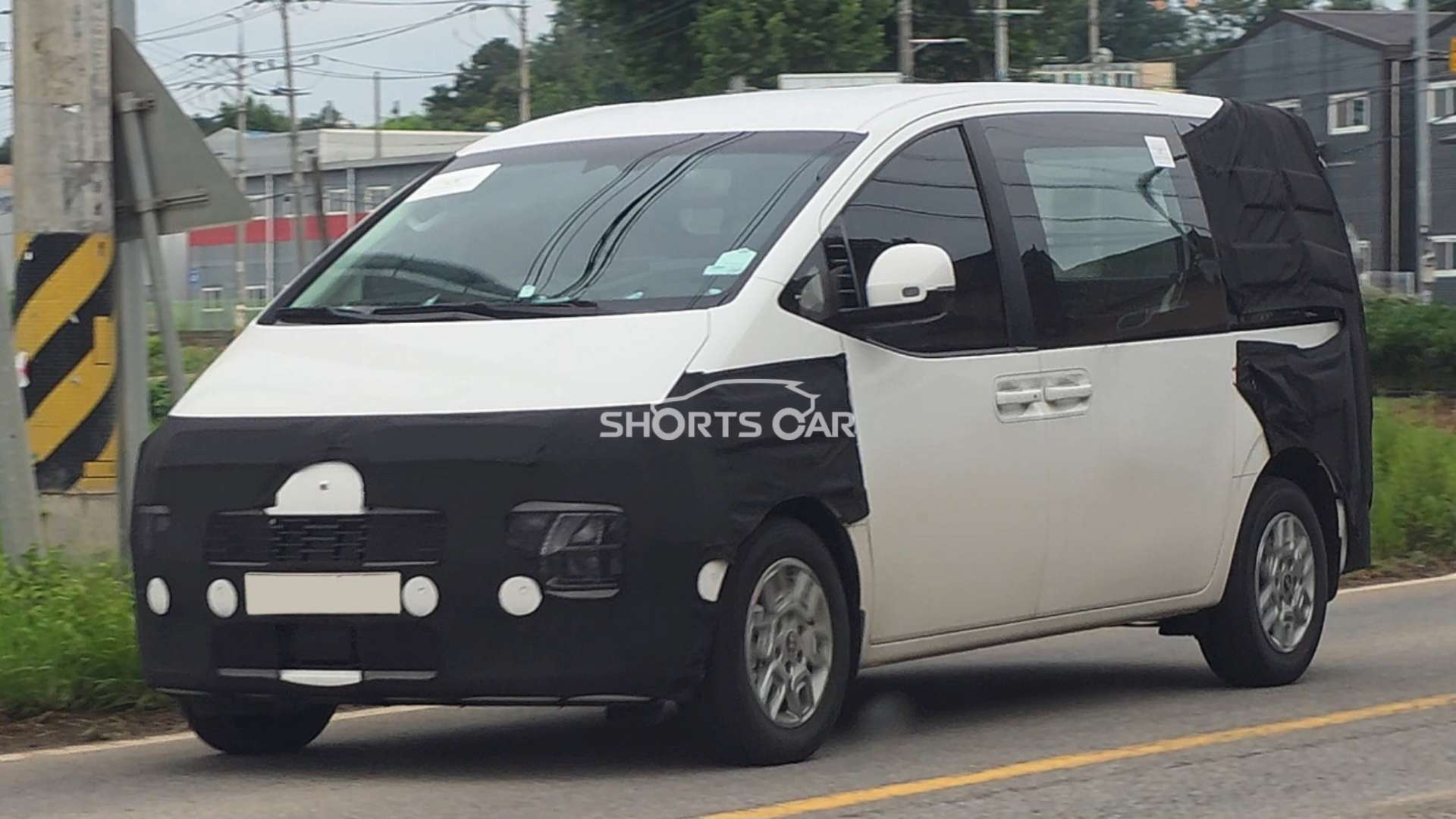 현대자동차 스타리아 페이스리프트 테스트카 (출처 : 숏카)