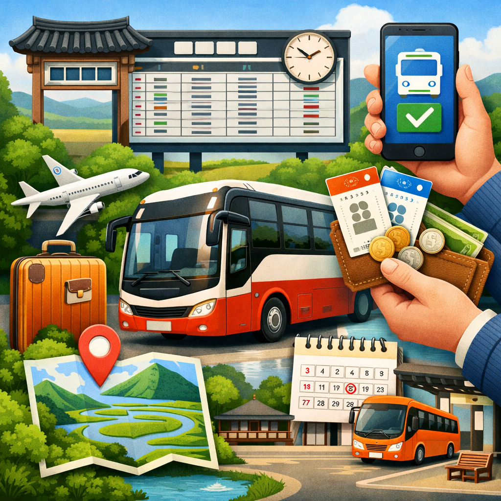 순천 시외버스 시간표, 요금, 예매 방법 완벽 정리! 관련 사진