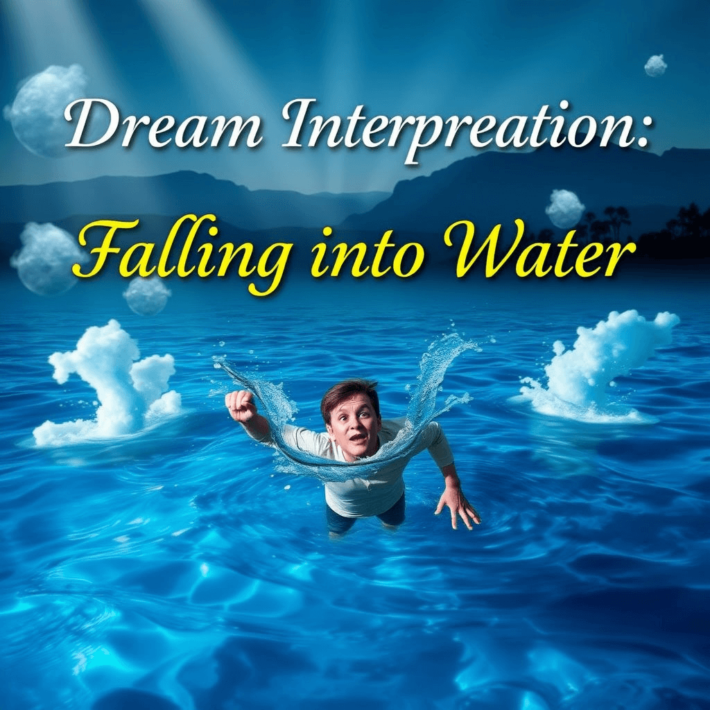 물에 빠지는 꿈 해몽