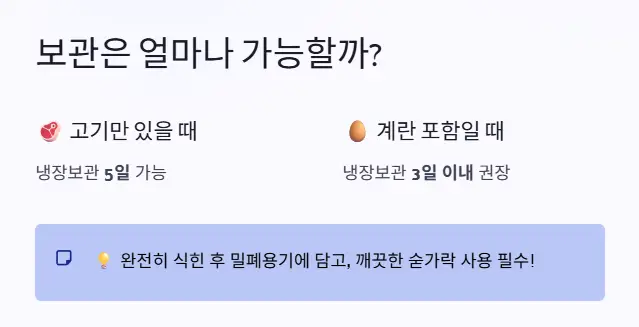 보관 기간