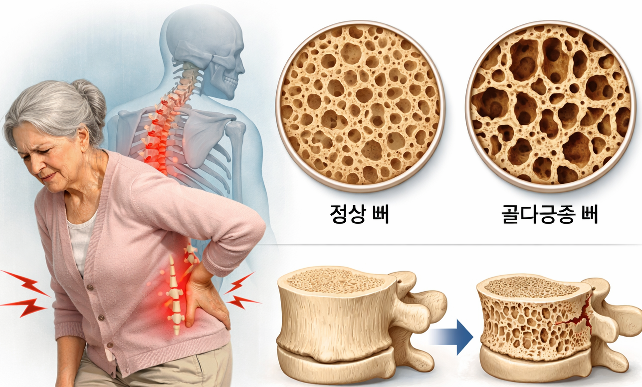 골다공증 수치 -2.5의미 치료 꼭 해야 할까?