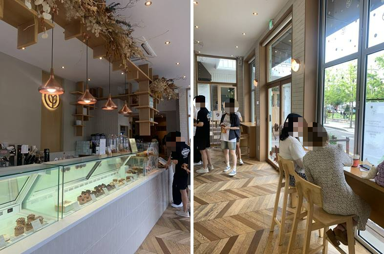 카페꼼마 내부모습 1층