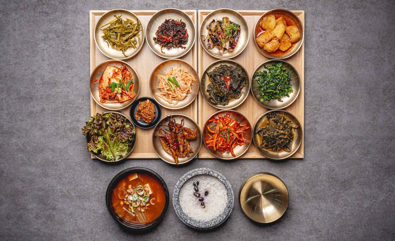 뜰안채밥상 기본상차리 1인 밥상 사진