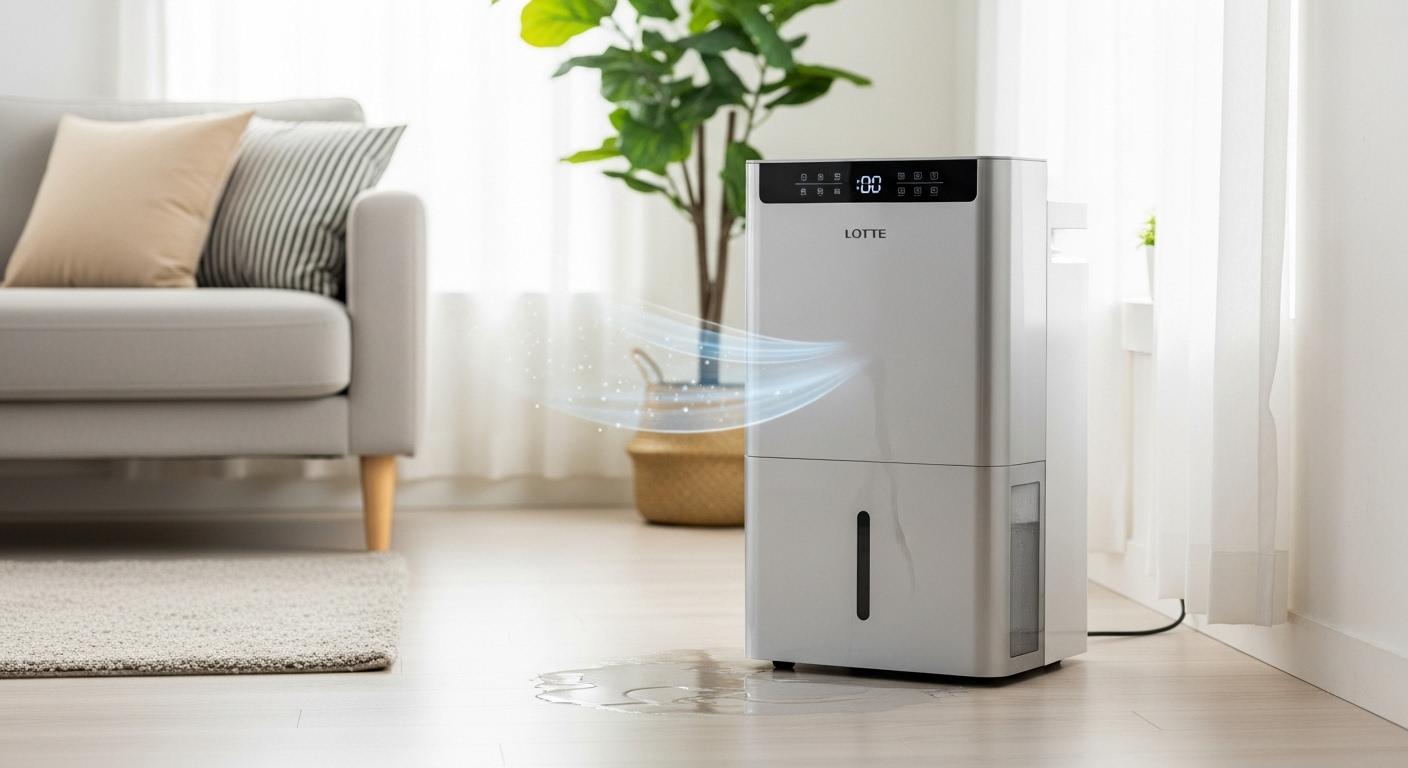 롯데알미늄 제습기 7l ldh-7000