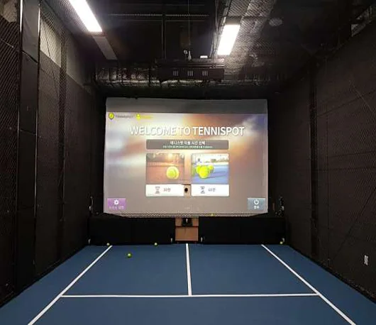 백호스포츠 스크린테니스연습장 테니스레슨