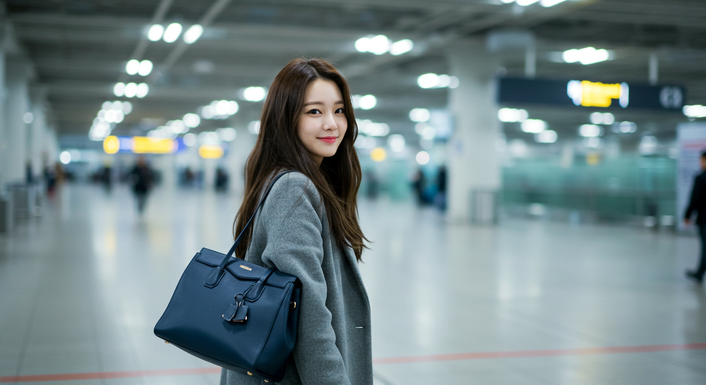 국제선 비행기 탑승