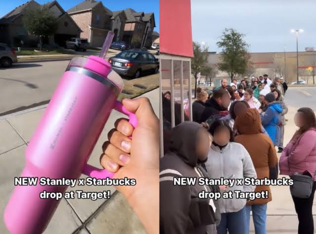 스타벅스 한정판 핑크 텀블러 줄서기