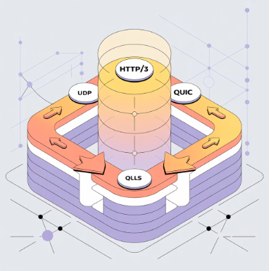 HTTP/3의 아키텍처 이미지
