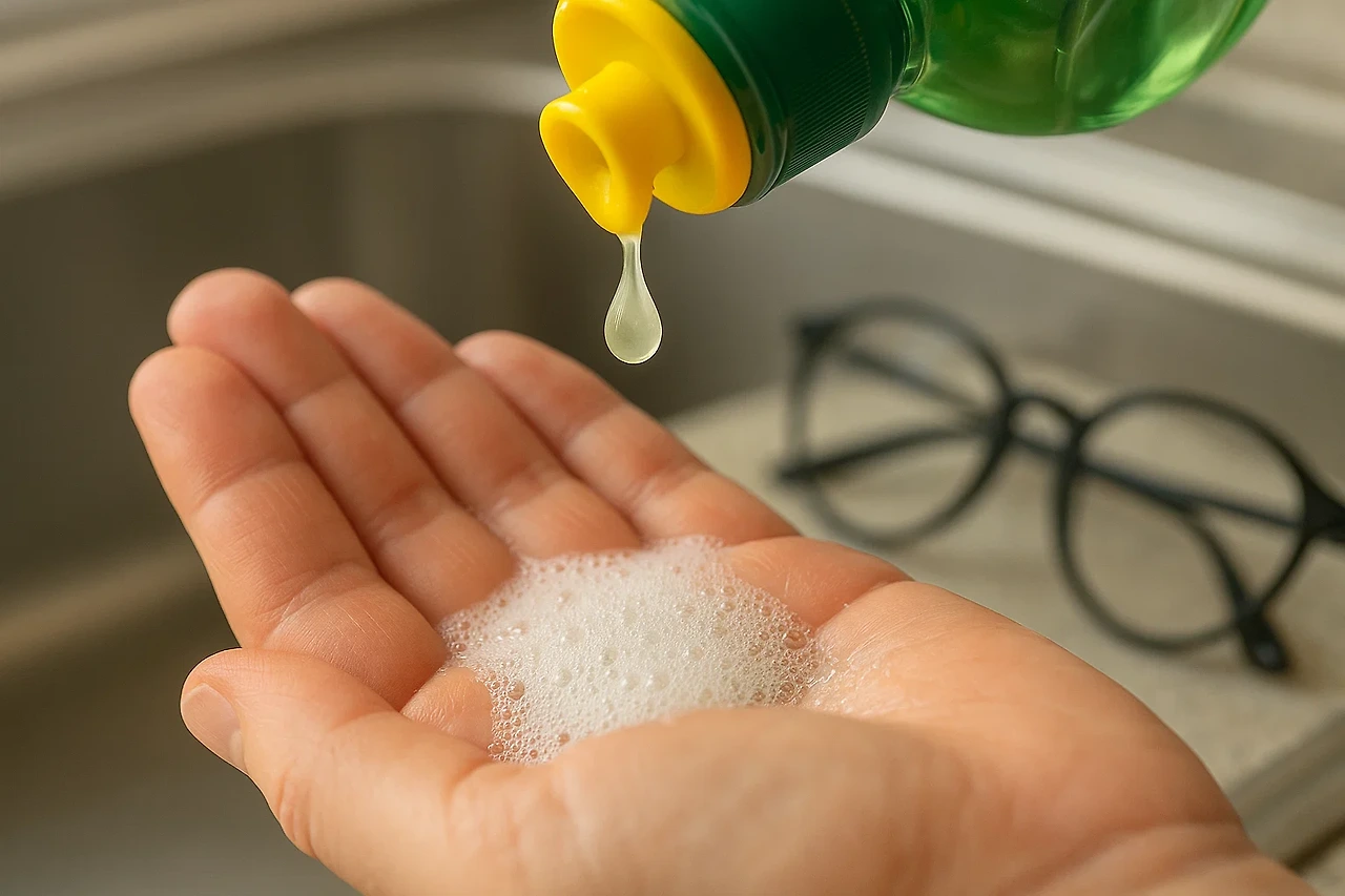 안경 닦는 방법