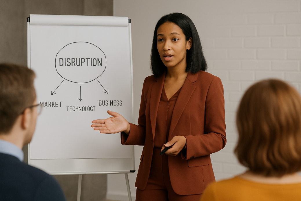 디스럽션 교육으로 혁신 리더십 개발 프로그램 운영