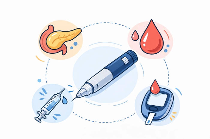 인슐린 주사 놓는 법