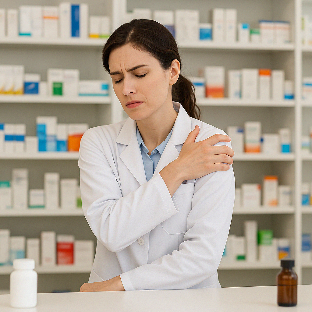 약사가 방치하기 쉬운 어깨결림의 위험성