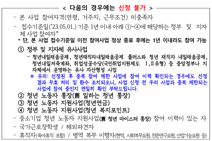 경기도-청년-노동자-지원사업-제외대상