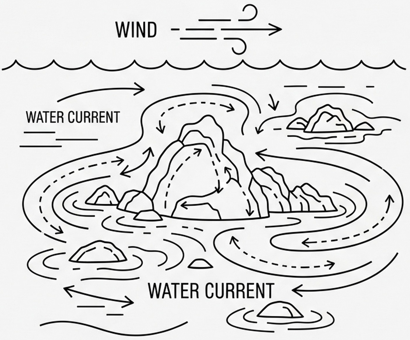 바람 조류 변화 확인
