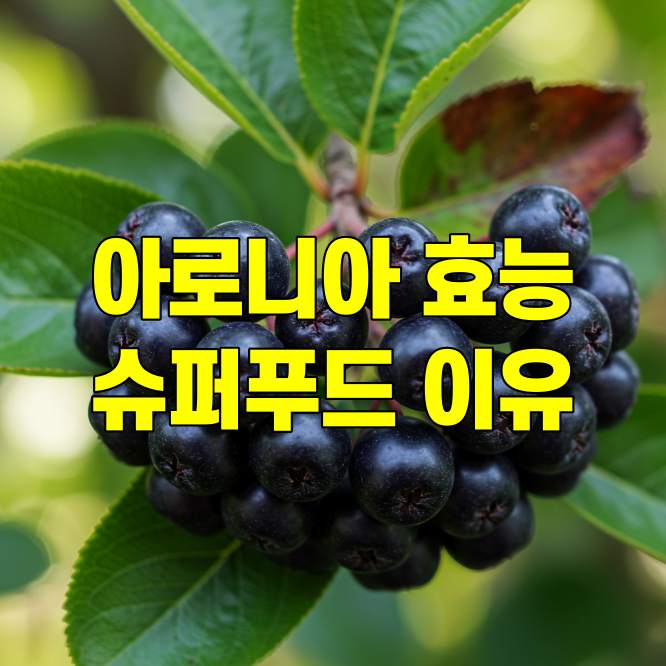 아로니아 효능, 슈퍼푸드로 불리는 이유