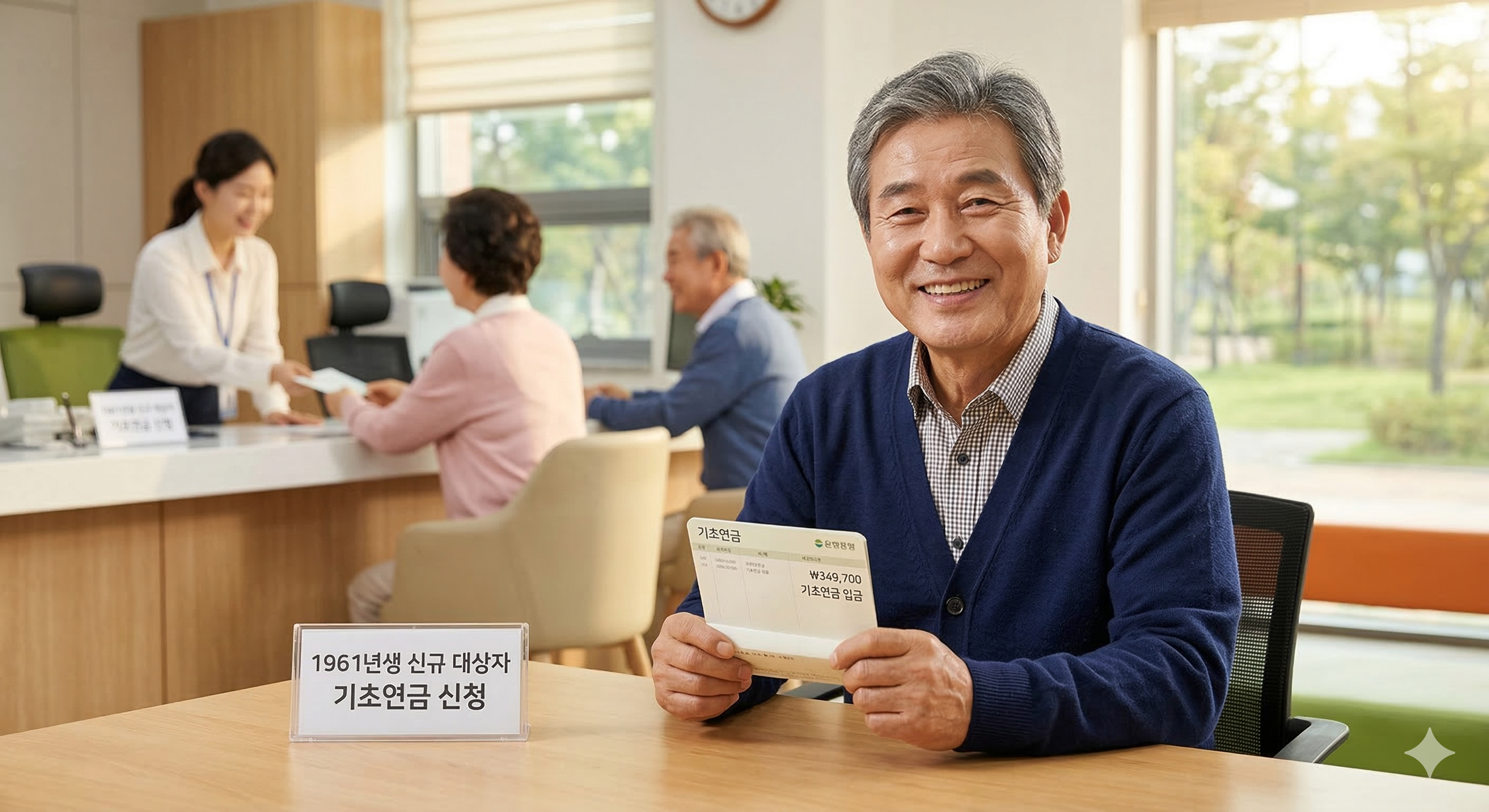 1961년생 기초연금 신청 시기 및 방법 완벽 정리 (2026년 인상 금액 확인)