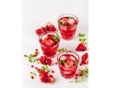 석류에이드 사진