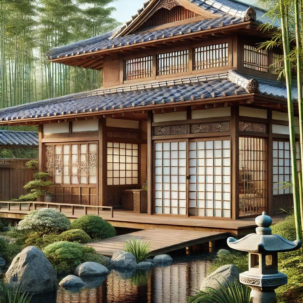 일본 전통 주택 관련 사진