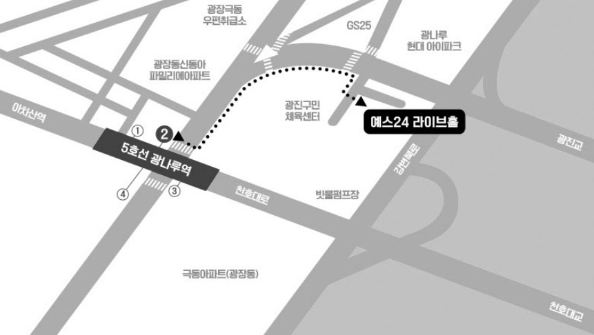 교통 안내도