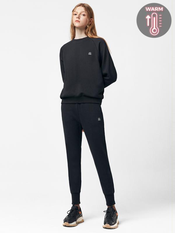 아키클래식 여성용 트레이닝 맨투맨 조거팬츠 기모 상하 세트