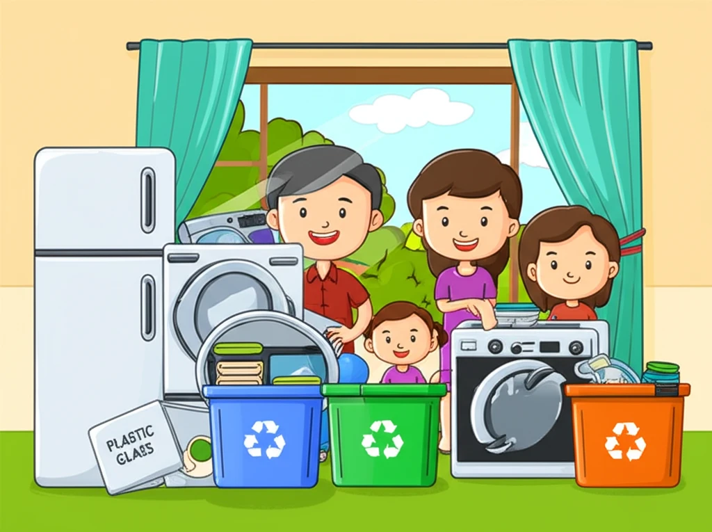 폐가전 분리 해체로 환경 지키기: 자..