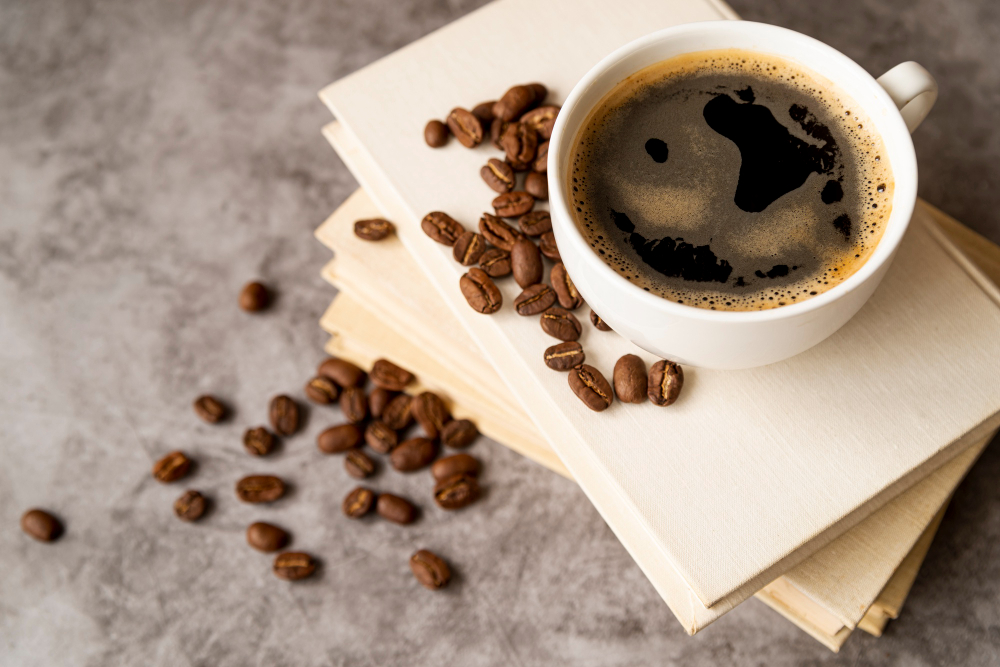 a cup of coffee