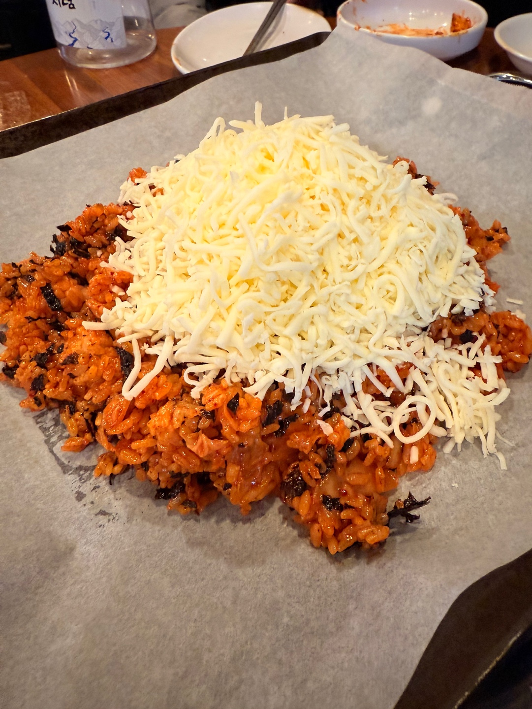 경희맛나곱창_볶음밥_치즈